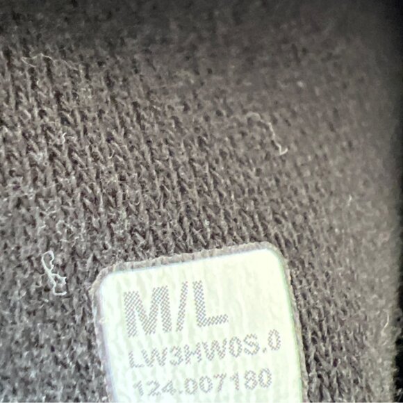 LULULEMON Scuba Oversized Half-Zip Funnel Neck Shirt Black Sz M EUC - Picture 4 of 4